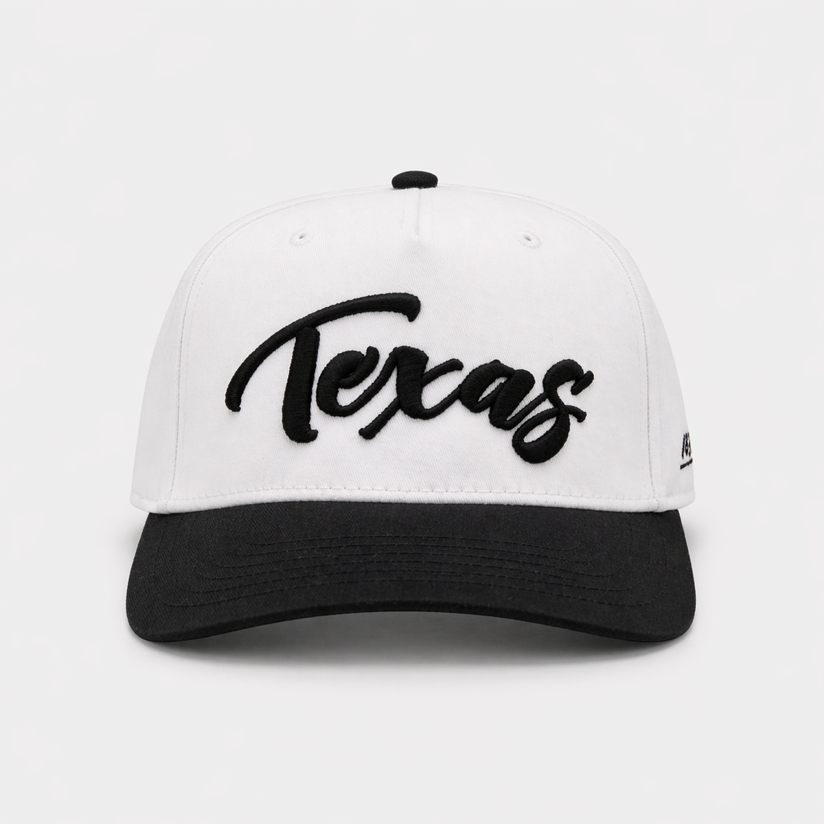 "Texas" Snapback - White/Black