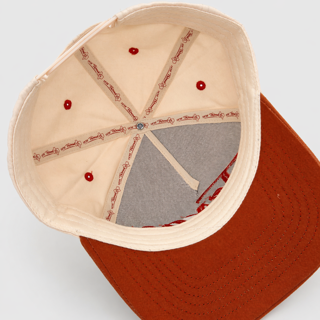 "Texas" Snapback - Beige/Orange