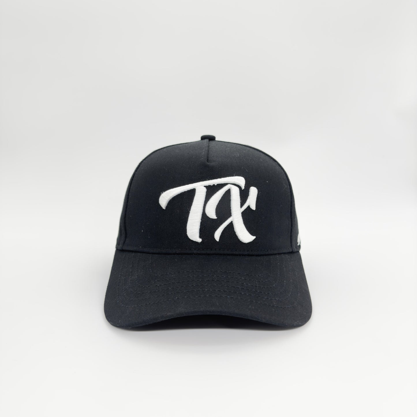 Vintage "TX" Logo Snapback - Triple Black - 1836 Thread Co.