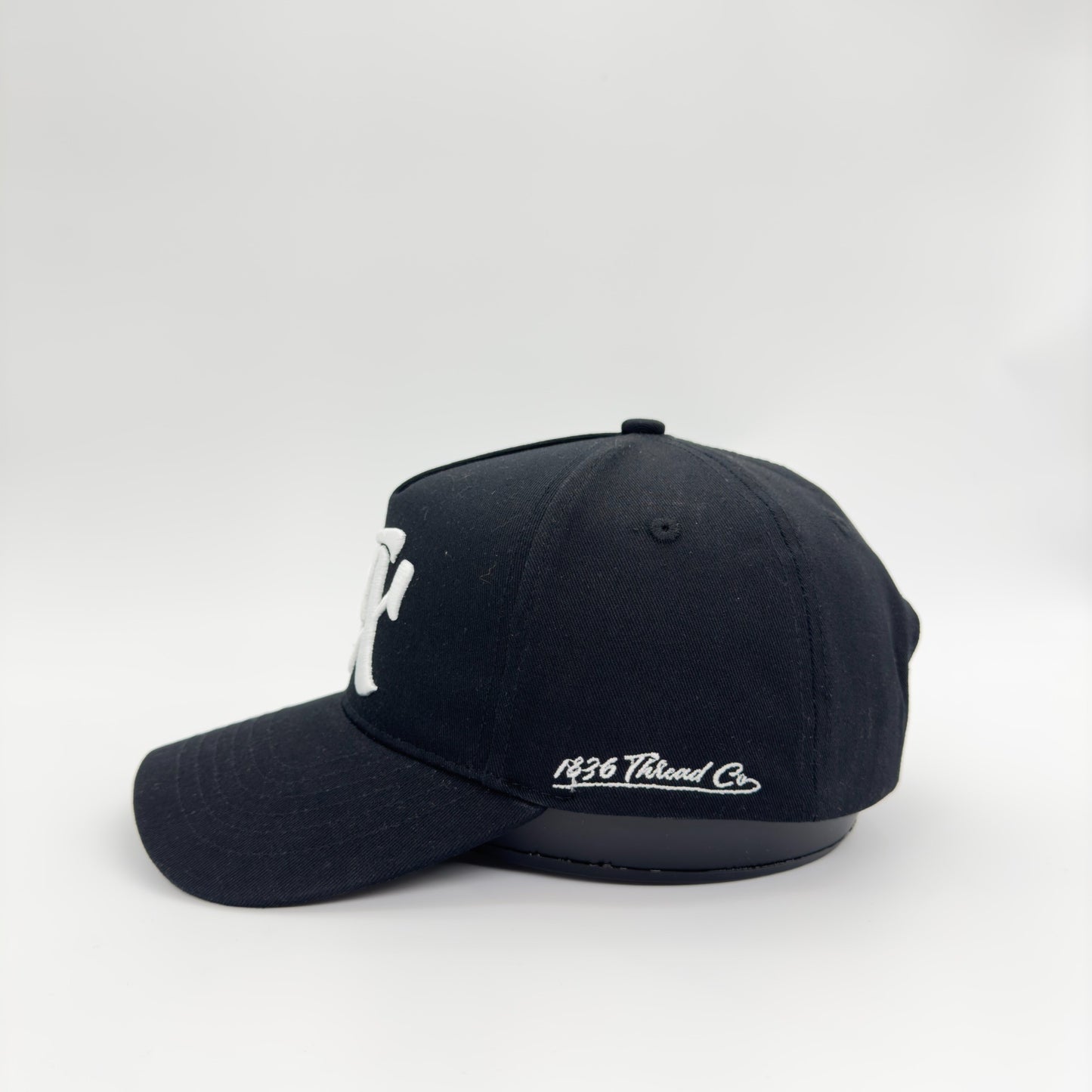 Vintage "TX" Logo Snapback - Triple Black - 1836 Thread Co.