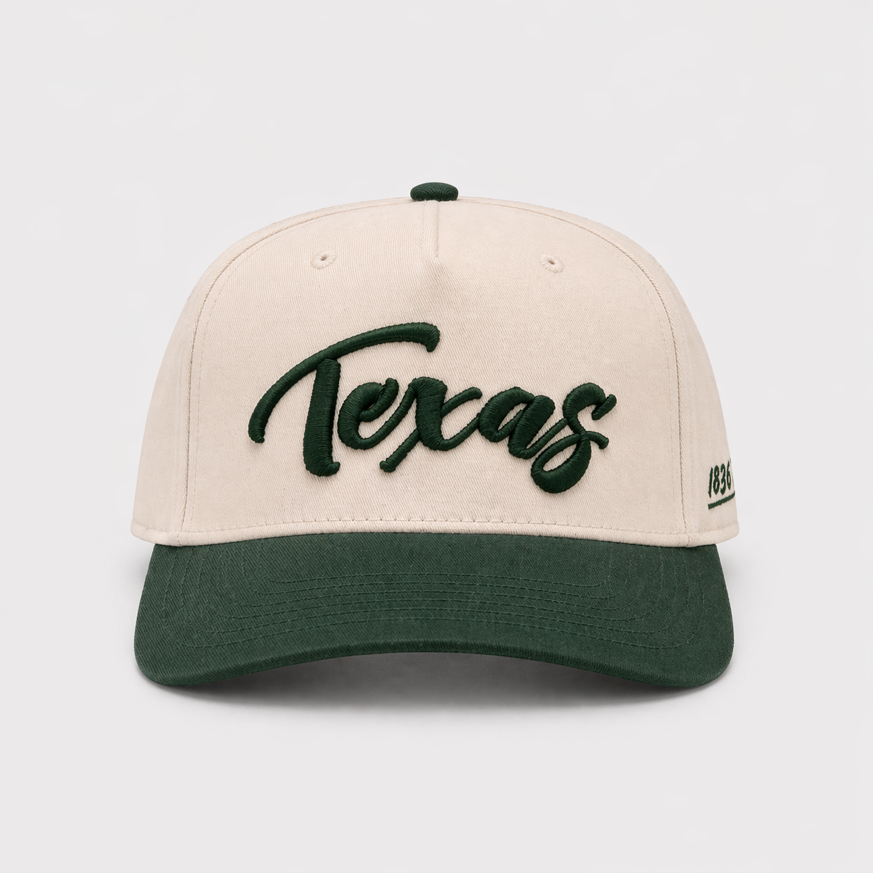 "Texas" Snapback - Beige/Green