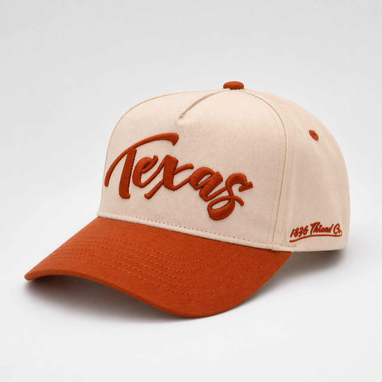 "Texas" Snapback - Beige/Orange
