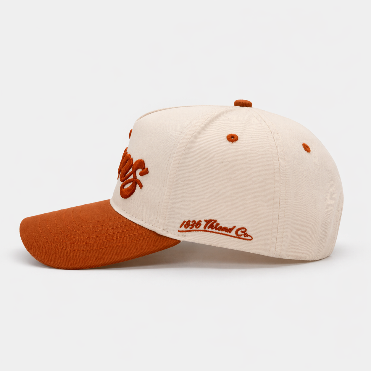 "Texas" Snapback - Beige/Orange