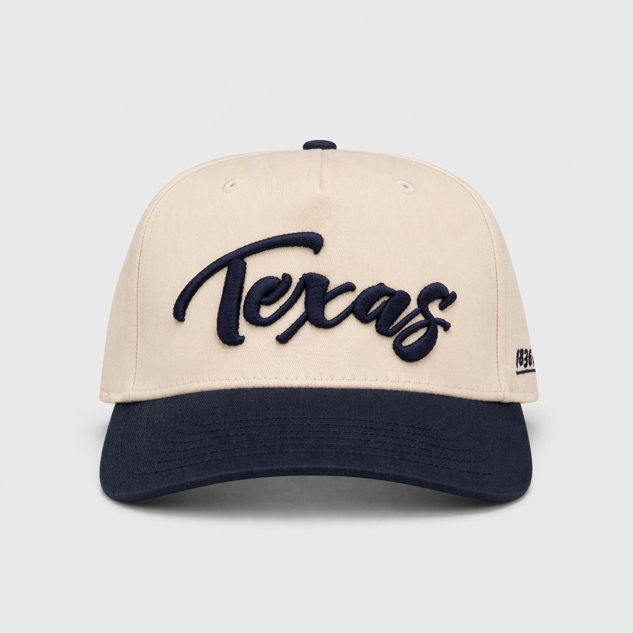 "Texas" Snapback - Beige/Navy